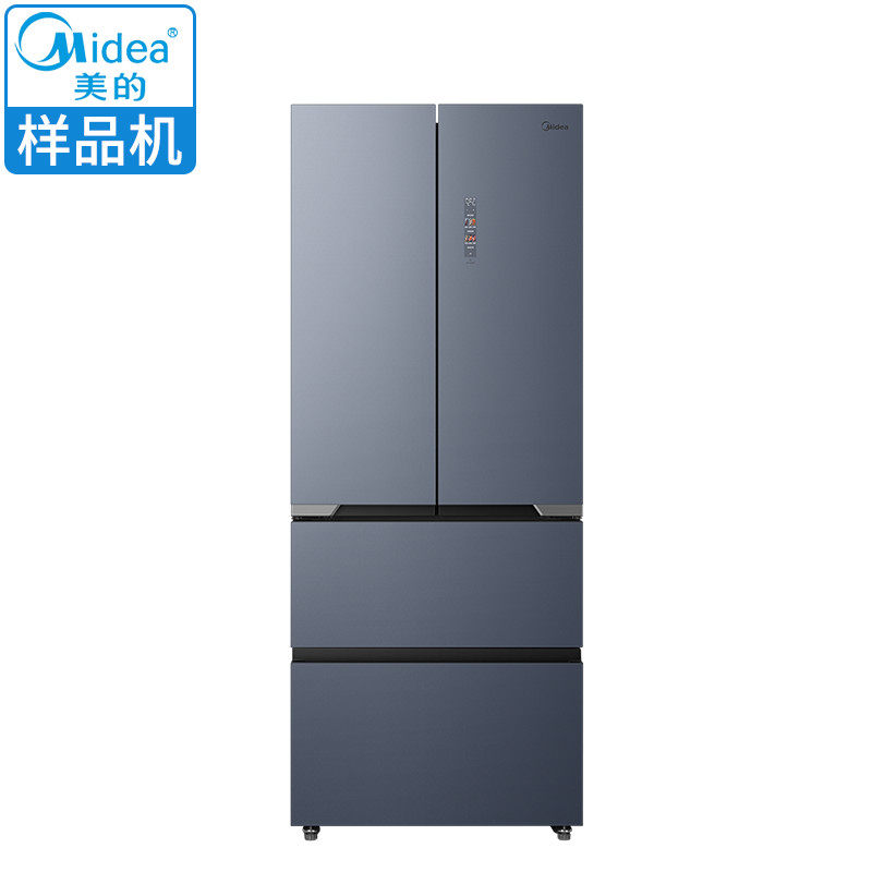 Midea/美的 BCD-446WUFGPZM 迷境灰多开门一级能效净味家用电冰箱