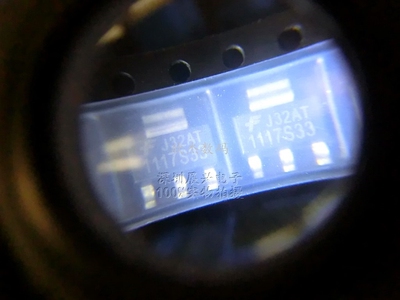 FAN1117AS33X 低压降 (LDO) 调节器 1A 　全新原装