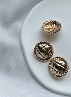 YOYOSTUDIO金色向日葵金属纽扣大衣外套扣子毛衣开衫绒衣女装饰扣