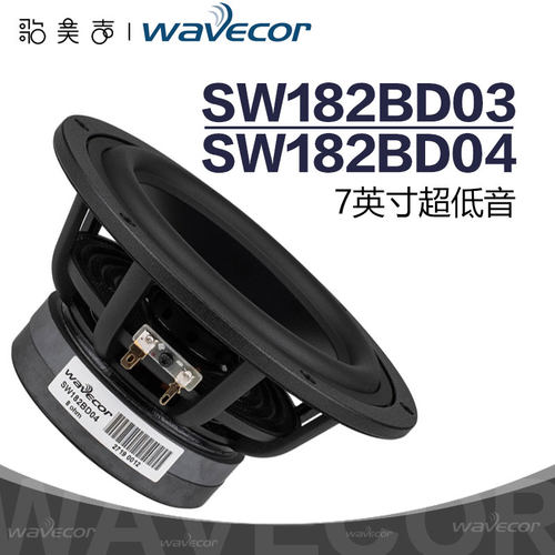 7英寸超低音喇叭Wavecor晶世