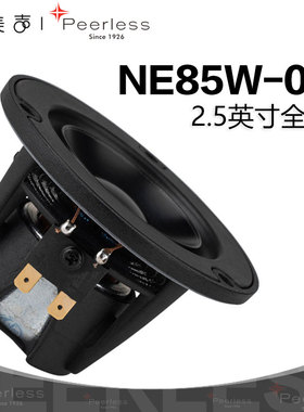 丹麦Peerless皮亚力士NE85W-04发烧2.5英寸全频DIY喇叭HiFi音响