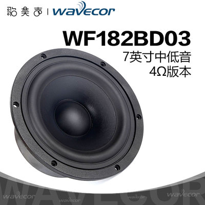 Wavecor晶世车载7英寸中低音喇叭
