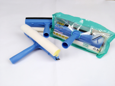 正品嘉保876海棉多功能洗车双面擦清洁刷玻璃窗刷刮水器伸缩钢杆