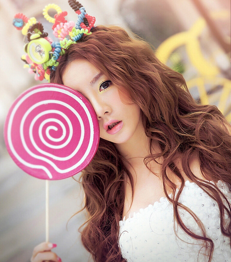 泡沫棒棒糖婚纱摄影道具儿童小手拿超大号写真创意舞蹈小孩表演出