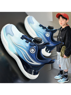 KFT脚王男童鞋子篮球鞋秋冬季2025新款儿童加绒运动保暖二棉鞋男