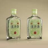 杭州建德特产致中和固态发酵莲子酒40度里叶莲子酒125ml 6瓶3年陈