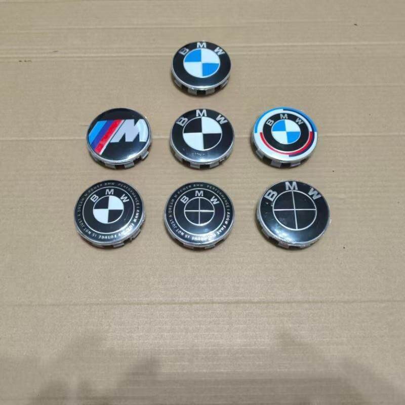 适用于宝马5系4系x1x3x4x5x6新1系2系3系320gt轮毂盖装饰圈贴改装