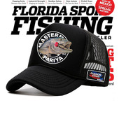 钓鱼帽男士 防晒路亚帽垂钓米诺路亚饵帽子男款 大头围高顶棒球帽