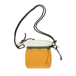 小众潮牌撞色户外运动斜挎包柯达迷你休闲抽绳拉链水桶包女