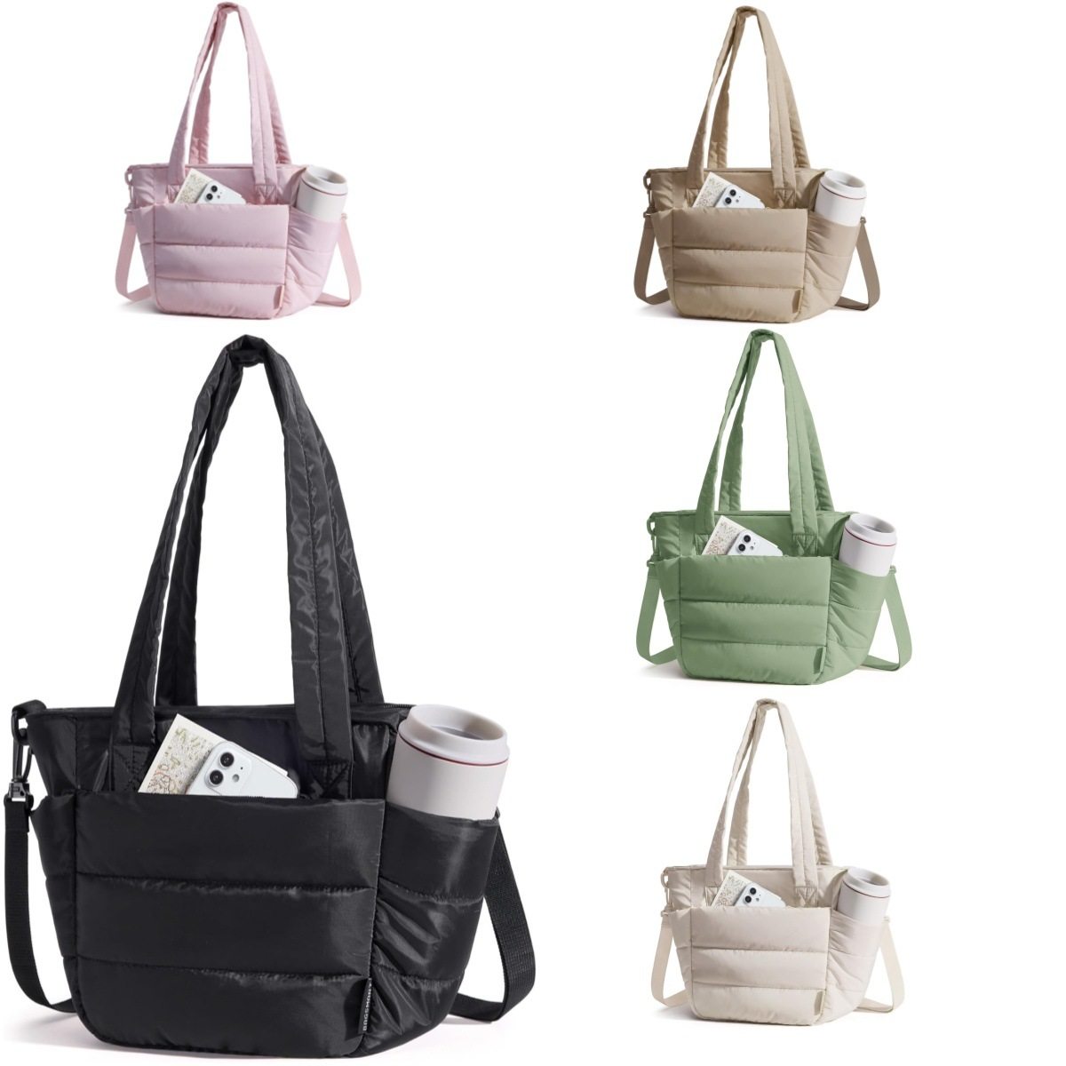 女士单肩包托特包大容量笔记本电脑包轻质手提百搭时尚甜美手提包,箱包皮具/热销女包/男包,托特包,淘宝优惠券,粉丝福利购,淘宝优惠卷