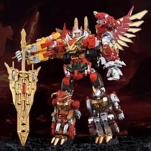 合金变形机器人机甲模型天穹战神儿童玩具男孩礼物大猩猩老鹰摆件