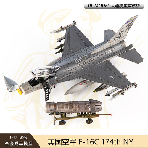 现货JC WINGS 1/72美国空军F-16C战斗机模型