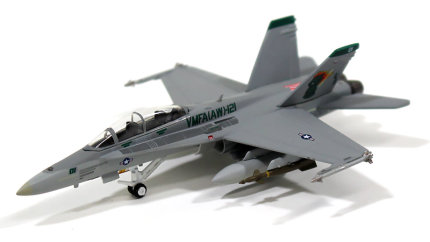 hogan HG5620 1/200 F-18 F18大黄蜂VMFA-12合金成品飞机模型摆件