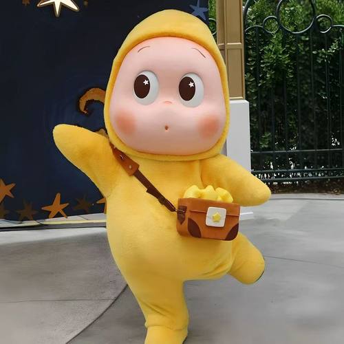 充气星星人卡通人偶服装胖宝宝精灵cos头套表演活动道具玩偶服装