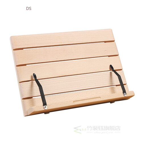 Book Stand Cookbook Recipe Holder Adjustable Foldable Tray a