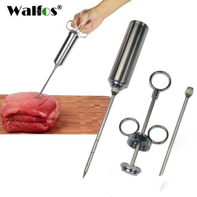 Food Flavor Seasoning BBQ Meat Syringe Marinade Injector Kit