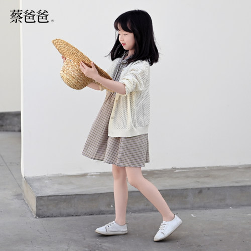 针织开衫蔡爸爸童装文艺
