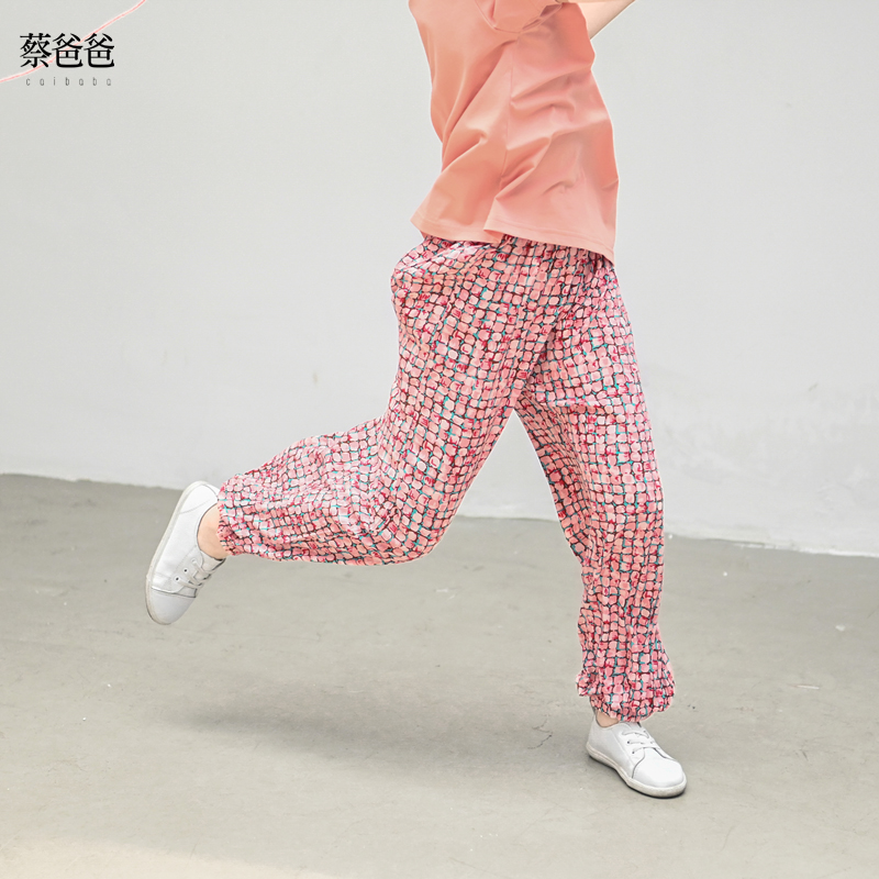 长裤束脚裤夏季女童防蚊打底裤