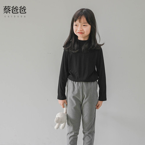 打底衫长袖打底衫蔡爸爸文艺