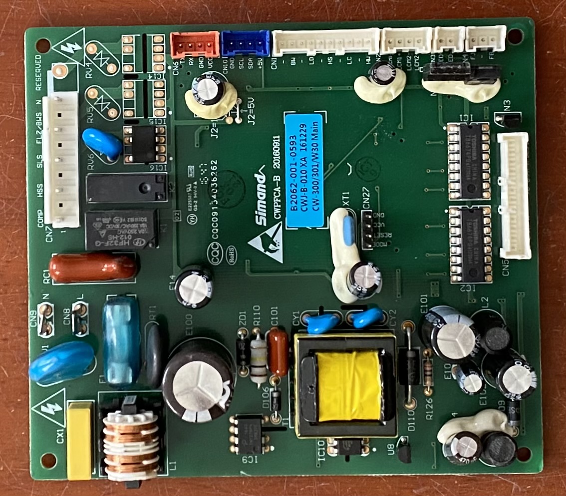适用创维冰箱W30Ai/AY主板B2062-001-0593主控板电脑板CWJ-B-010