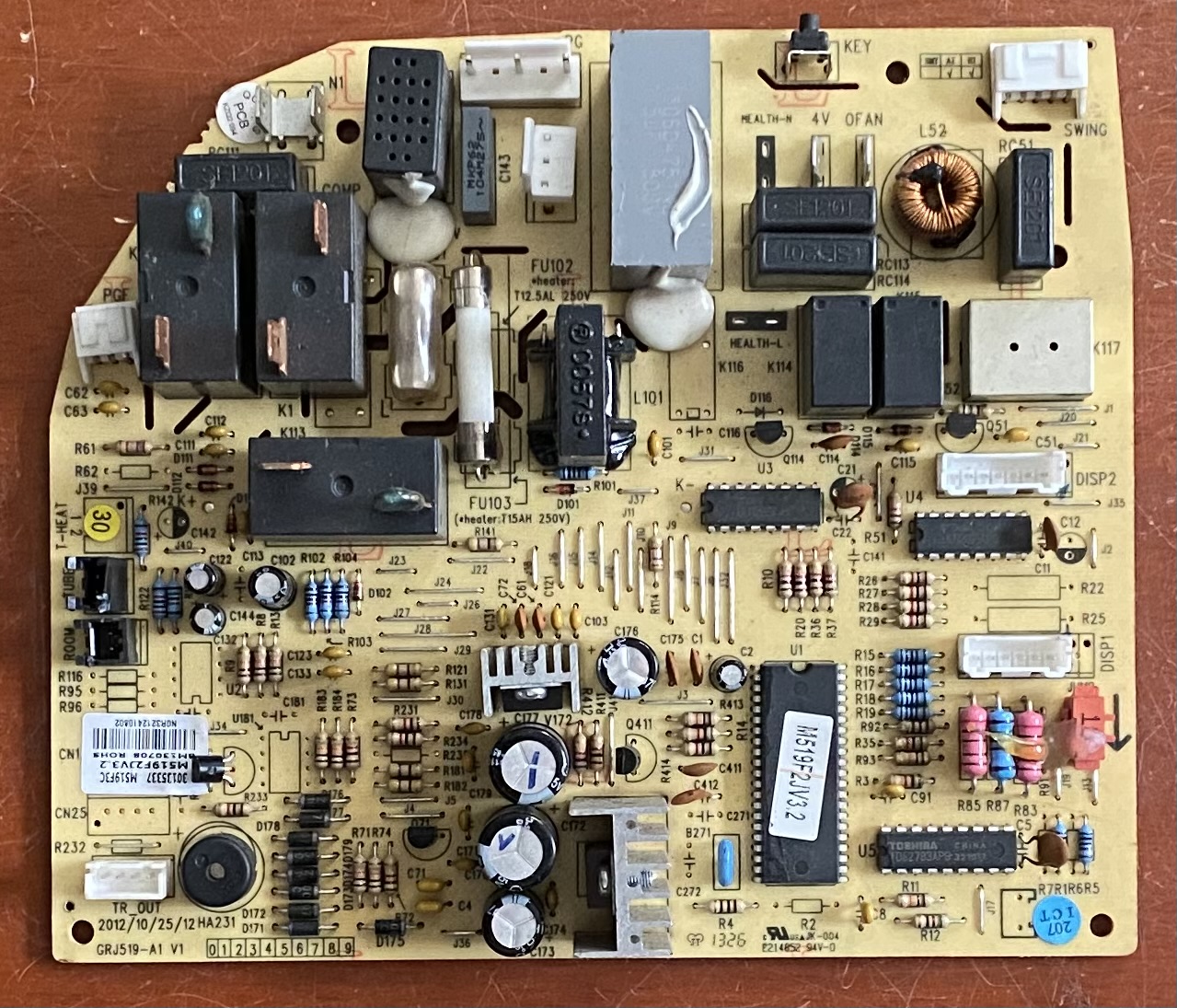 适用格力空调30135337主板 M519F3C电脑板GRJ519-A1控制板电路板