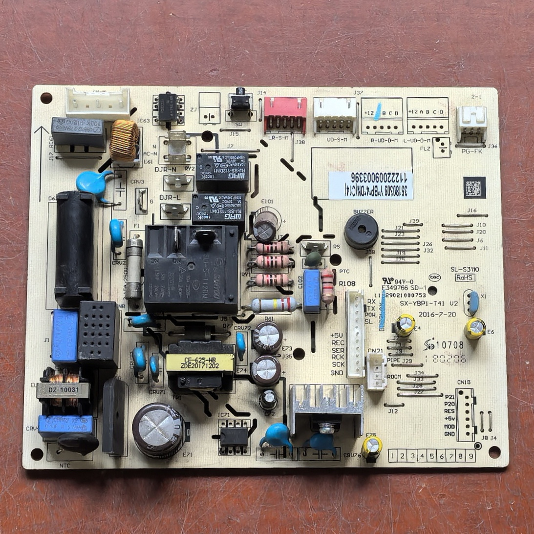 适用奥克斯空调电脑板SX-YBP1-T41 V2主板控制板11329021000753