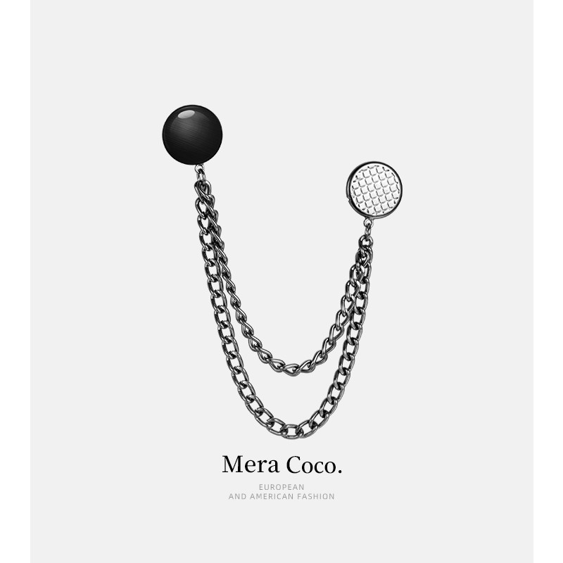 简约猫眼石磁吸裤脚防拖地神器