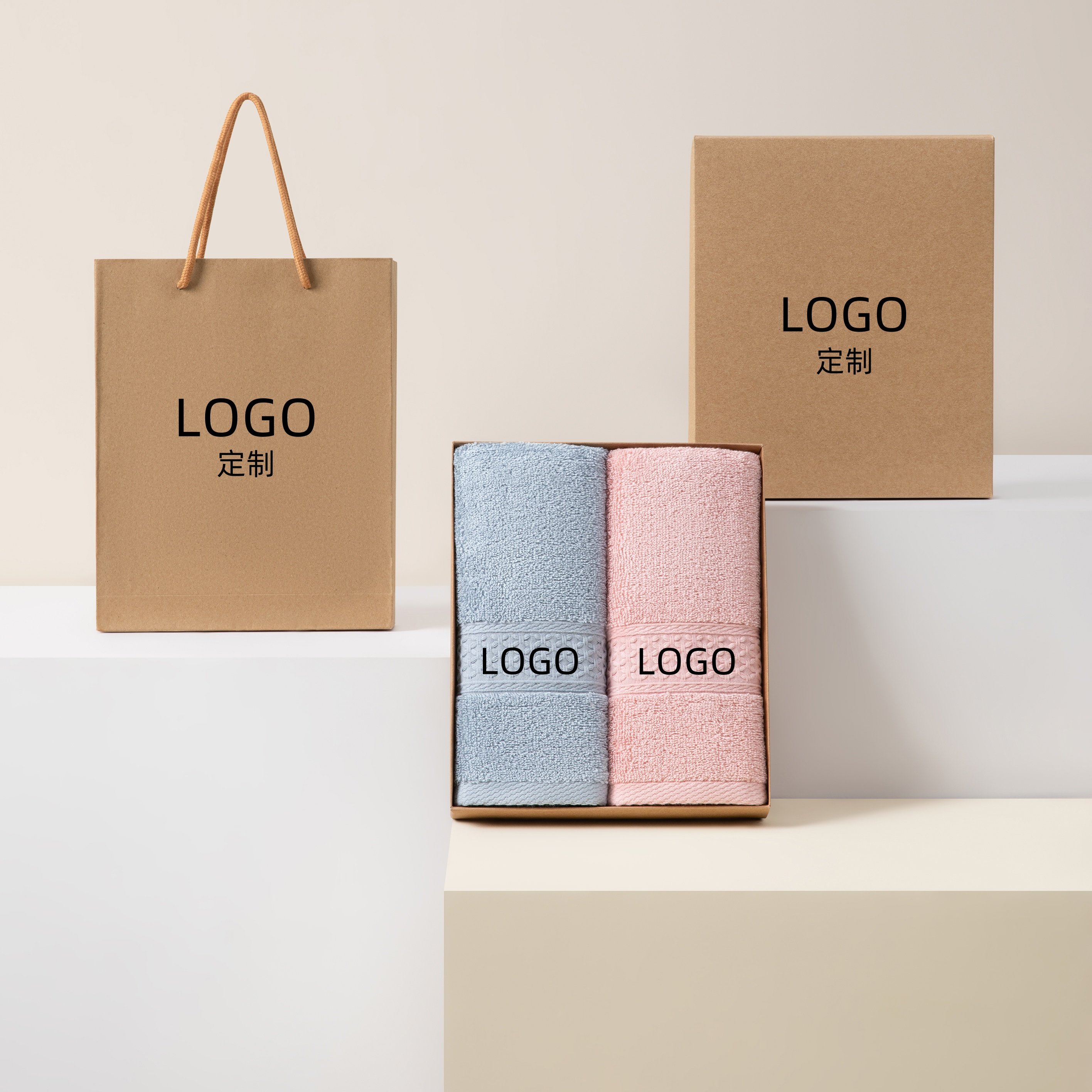 升学宴婚宴回礼纯棉A类毛巾礼盒企业宣传定制LOGO员工福利门店礼,居家布艺,毛巾/面巾,淘宝优惠券,粉丝福利购,淘宝优惠卷