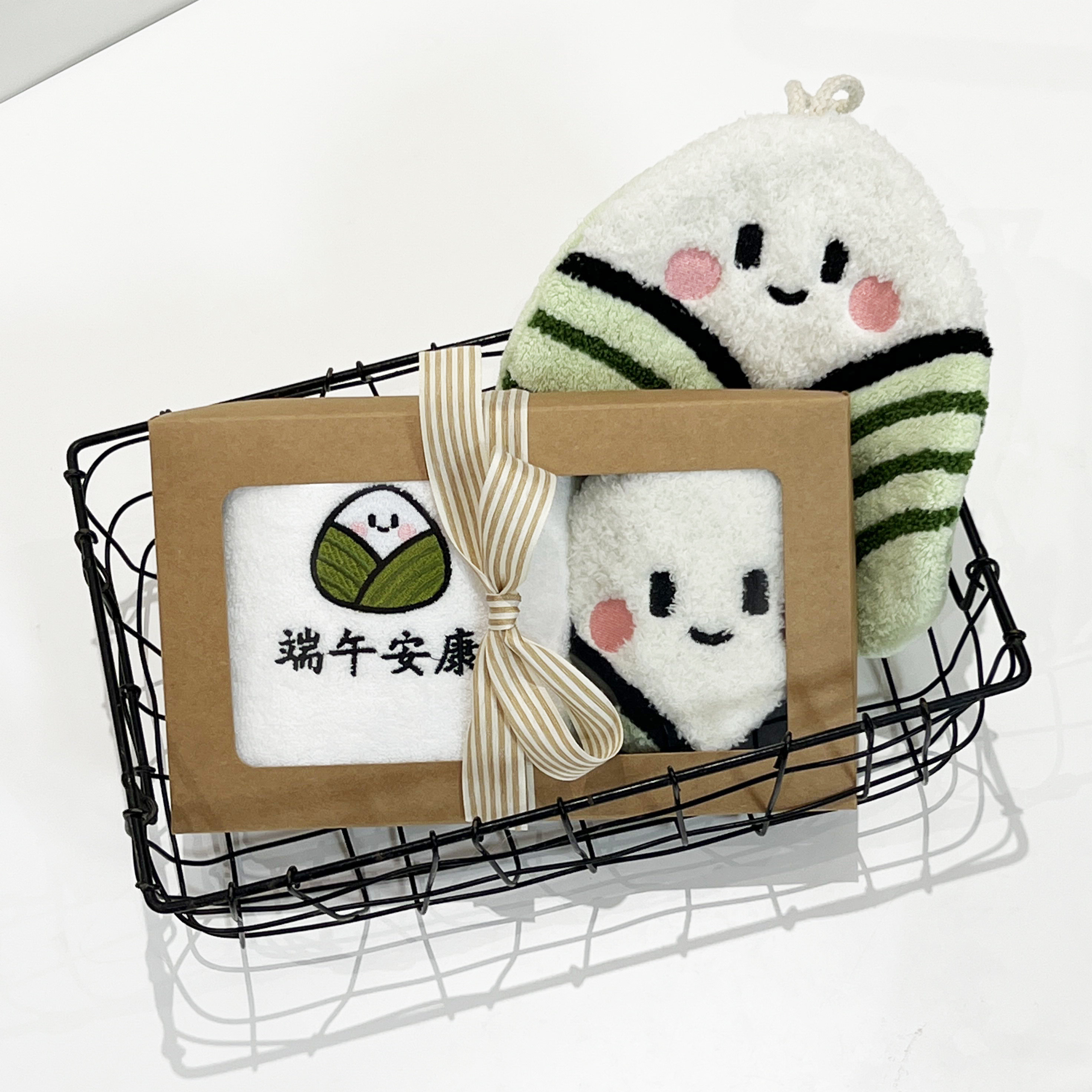 端午节毛巾礼盒粽子擦手巾实用小礼品企业员工福利门店定制LOGO