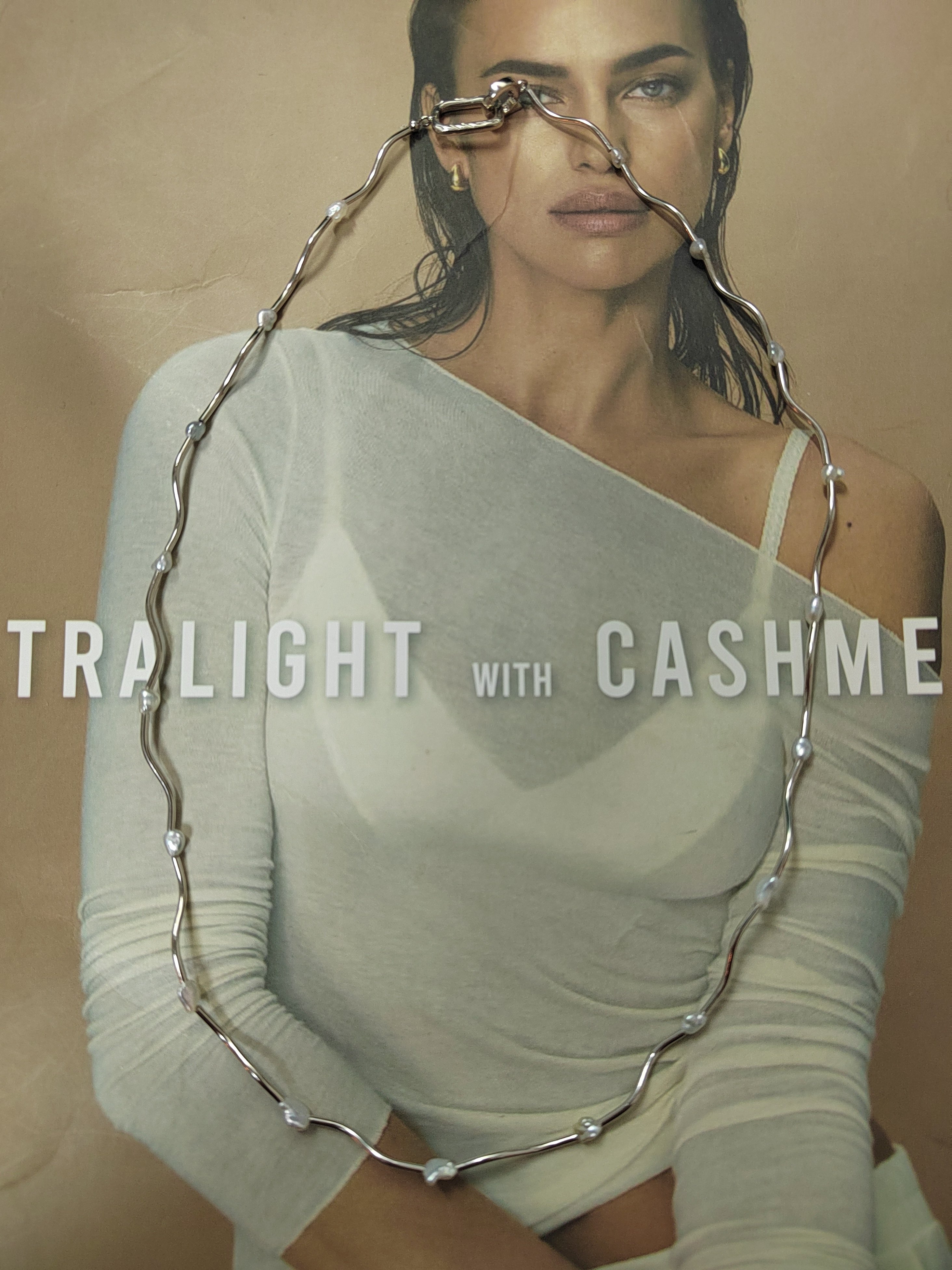 天然海水澳白凯西珍珠项链纯银项链不含吊坠