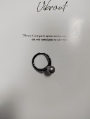 天然海水大溪地巴洛克珍珠戒指纯银戒指开口调节