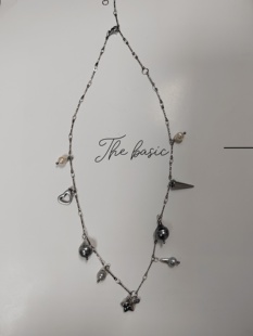 天然海水大溪地真多麻ak巴洛克珍珠项链钛钢项链