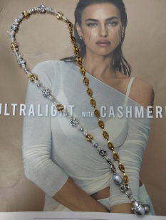 天然海水澳白凯西珍珠项链澳白巴洛克珍珠项链不含吊坠