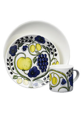 芬兰 Arabia 硕果陶瓷餐具 Paratiisi 杯碗盘