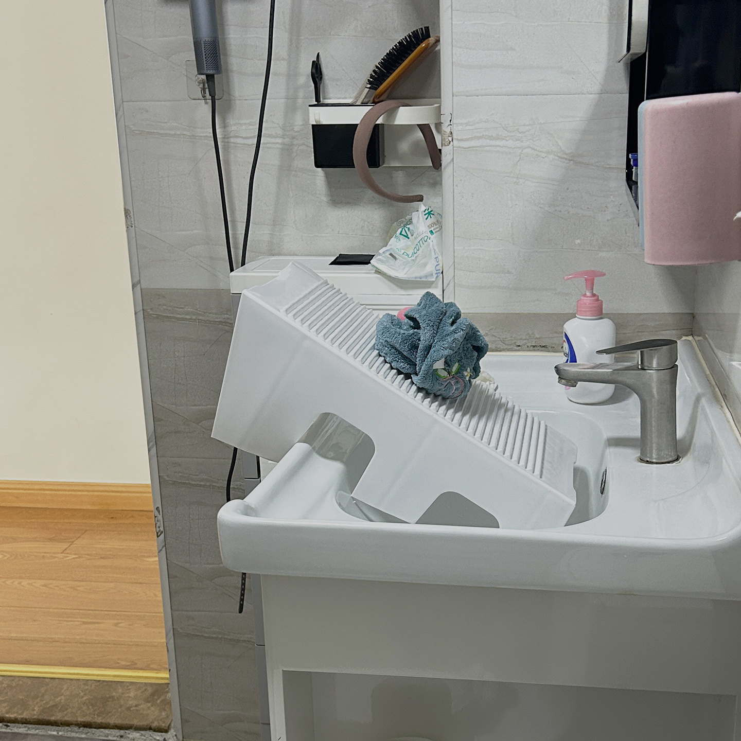 家用阳台卫生间塑料搓衣板