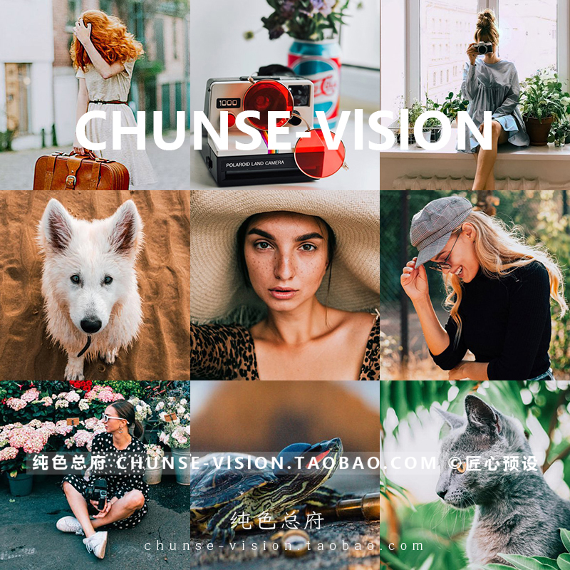 浓郁富士色调LR预设人像摄影写真静物lightroom预设PS滤镜Lut调色