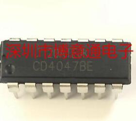 CD4047BD DIP14逻辑多频振荡器  代替 CD4047BE TC4047 HEF4047
