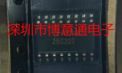 26C32I 线路接收器 SOP16长方形  正方形  全新 26C321  可直拍