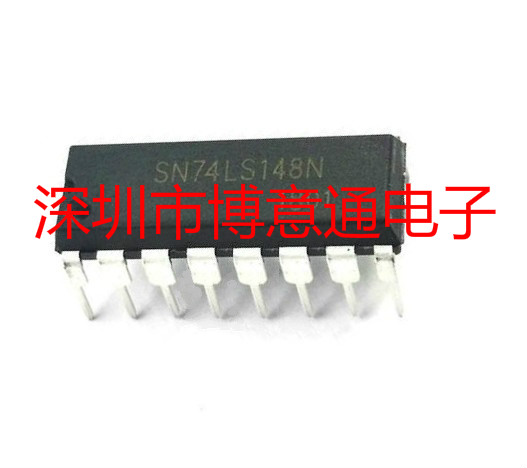 SN74LS148N 信号开关解码芯片 LS148 74LS148 DIP16 可直拍