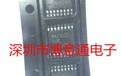 MAX3232 MAX3232CUE RS-232收发器 MAX3232EUE TSSOP16 可直拍