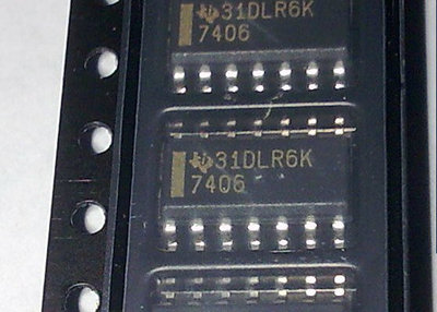 7406 DM7406M SN7406DR 逆变器/缓冲器 全新原装 SOP14 可直拍