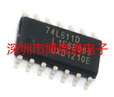 LS11 贴片SOP14 74LS11D 三路3输入与门 SN74LS11DR LS11D 可直拍