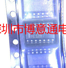 74HC126D 逻辑芯片 SOIC14 双路沿触IC 缓冲器芯片IC SN74HC126DR