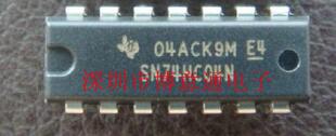 SN74HC00N  2输入四与非门  HD74HC00P 全新原装 一管25个 可直拍