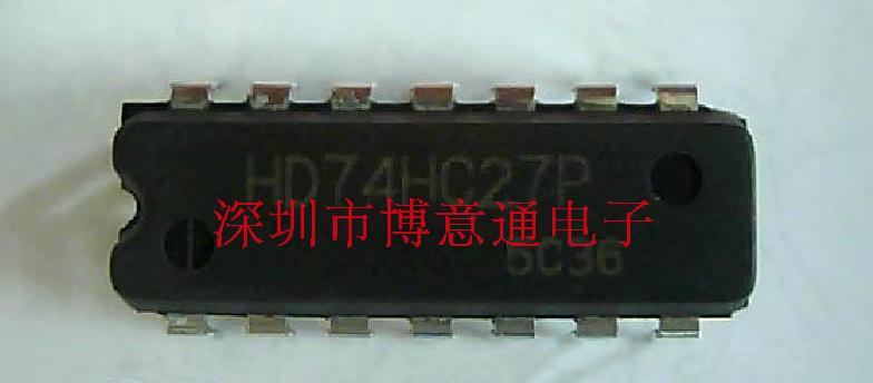 SN74HC27N 3输入三或非门 TC74HC00AP 全新原装 CD74HC27N 可直拍