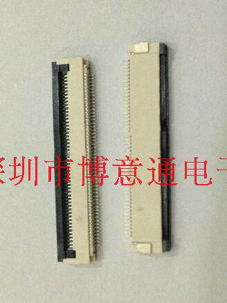 电脑板接插件 fpc连接器 ffc排线插座40pin下接式0.5mm液晶屏接口