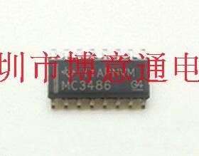 MC3486DR 线性驱动器 接收器  MC3486 缓冲器  SOP16 可直拍
