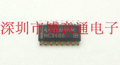 MC3486DR 线性驱动器 接收器  MC3486 缓冲器  SOP16 可直拍