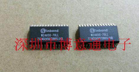 W2465S-70LL 低速低功耗CMOS静态RAM芯片 W24655-70LL 可直拍
