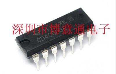 CD4066BE 四路双向开关电源逻辑IC芯片 HEF4066BP DIP 可直拍